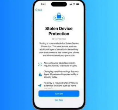 青神苹果授权维修店分享被盗设备保护功能开启方法 