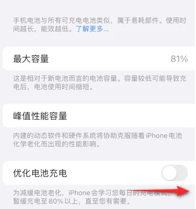 青神苹果15维修分享iPhone15充电到80%就充不进电了怎么办 