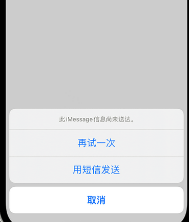 青神apple维修iPhone上无法正常发送iMessage信息