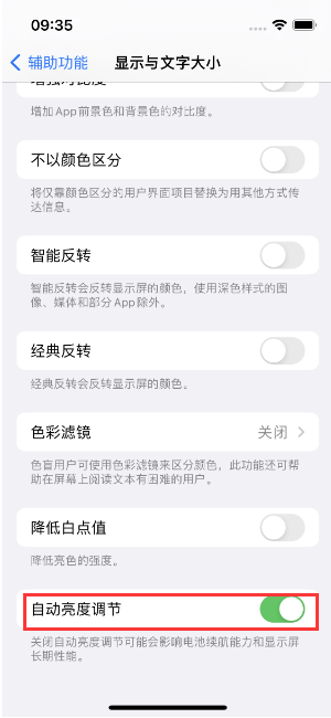 青神苹果15维修店分享iPhone 15 Pro系列屏幕亮度 